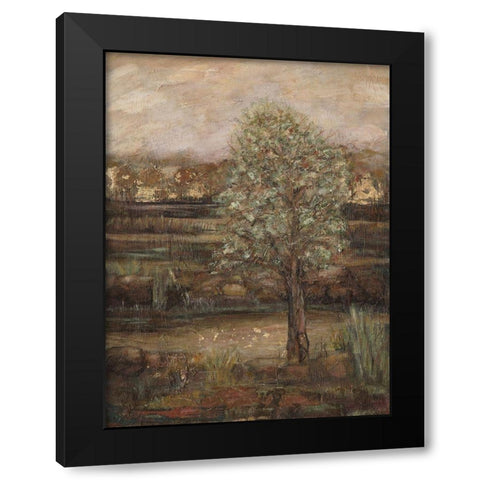 Field of Dreams II Black Modern Wood Framed Art Print with Double Matting by Crawford, Beverly