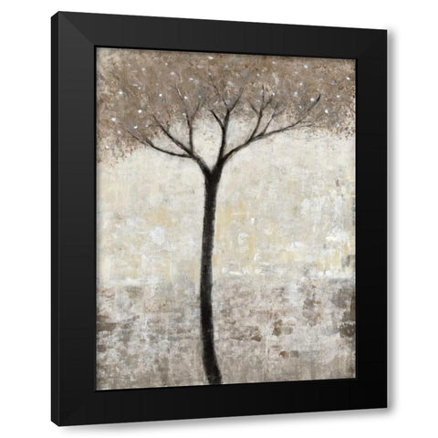 Bloom I Black Modern Wood Framed Art Print with Double Matting by OToole, Tim