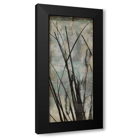 Wild Grasses I Black Modern Wood Framed Art Print with Double Matting by Goldberger, Jennifer