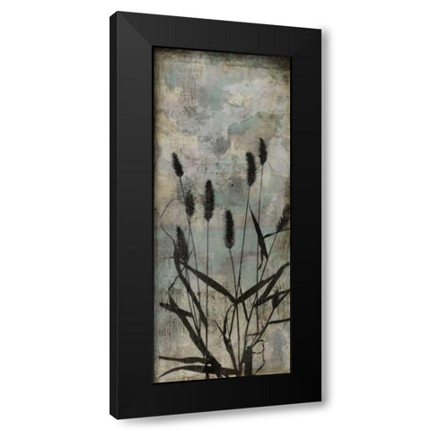Wild Grasses II Black Modern Wood Framed Art Print by Goldberger, Jennifer