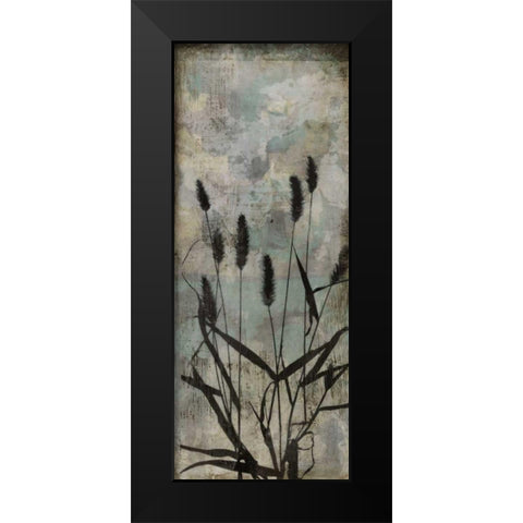 Wild Grasses II Black Modern Wood Framed Art Print by Goldberger, Jennifer