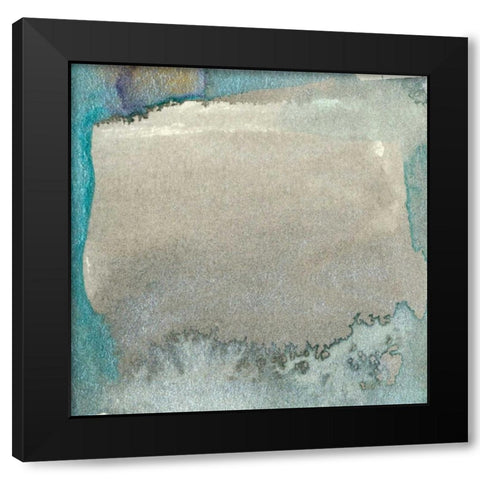 Frosted Glass IV Black Modern Wood Framed Art Print with Double Matting by Ludwig, Alicia