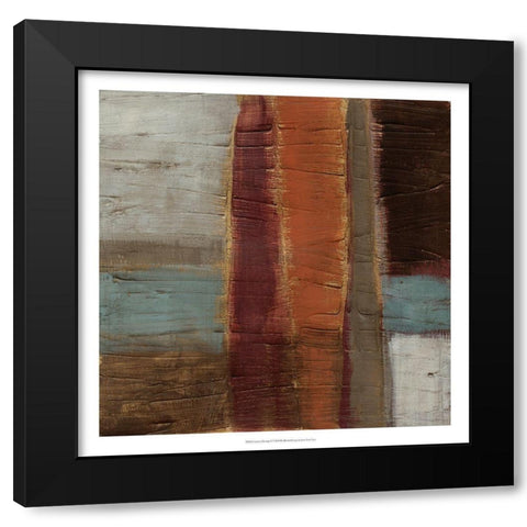 Ancient Musings II Black Modern Wood Framed Art Print by Vess, June Erica
