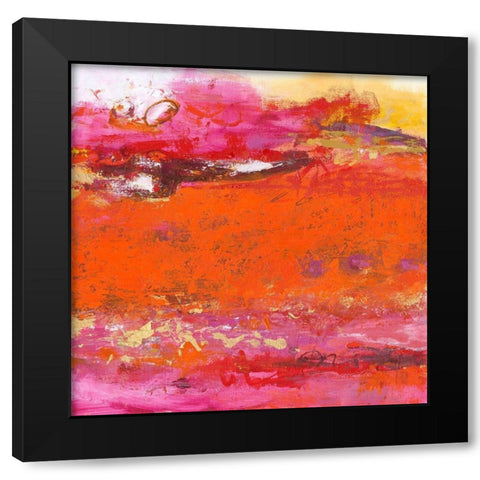 Tides and Tummult Black Modern Wood Framed Art Print with Double Matting by Bothne, Janet