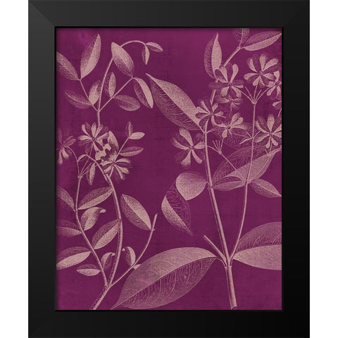 Modern Botany III Black Modern Wood Framed Art Print by Vision Studio