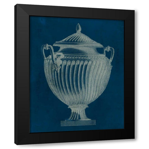 Modern Classic Urn I Black Modern Wood Framed Art Print by Vision Studio