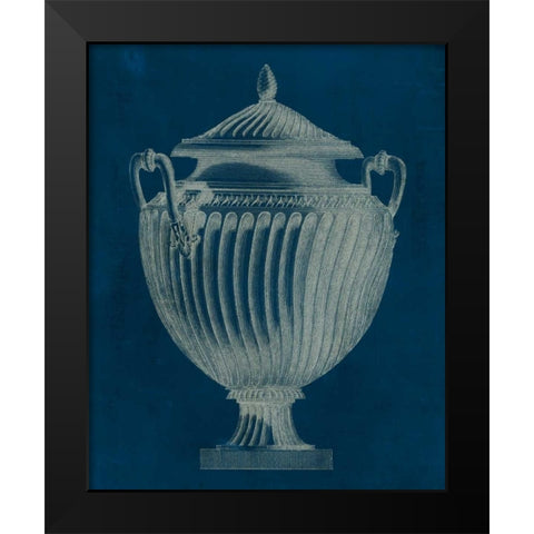 Modern Classic Urn I Black Modern Wood Framed Art Print by Vision Studio