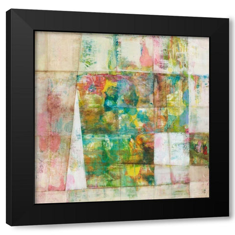 Peek a boo IV Black Modern Wood Framed Art Print with Double Matting by Fuchs, Jodi