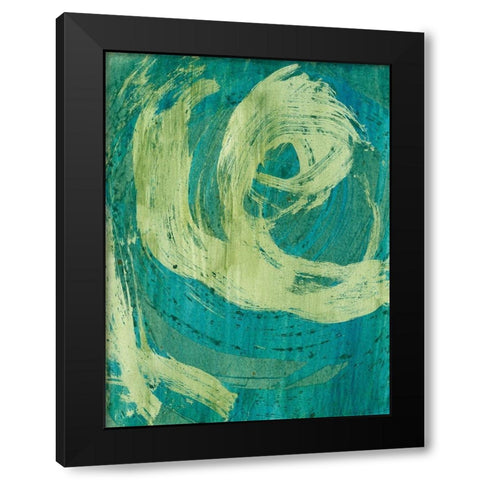 April Showers I Black Modern Wood Framed Art Print with Double Matting by McMullen, Charles