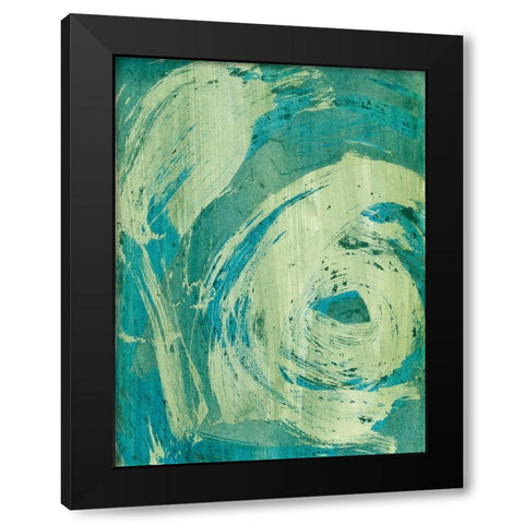 April Showers II Black Modern Wood Framed Art Print by McMullen, Charles