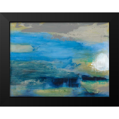 Viewpoint III Black Modern Wood Framed Art Print by Jasper, Sisa