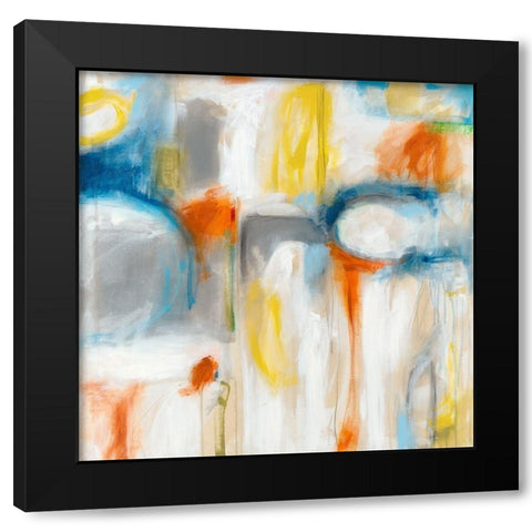 Direction I Black Modern Wood Framed Art Print with Double Matting by Jasper, Sisa