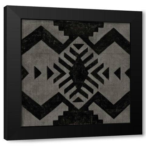 Midnight Journey IV Black Modern Wood Framed Art Print with Double Matting by Zarris, Chariklia