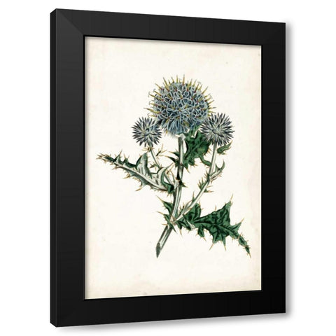 Curtis Blues III Black Modern Wood Framed Art Print by Curtis