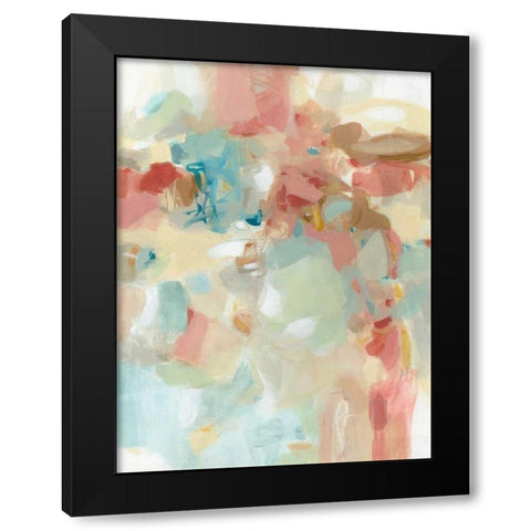 Rosewood Fences Black Modern Wood Framed Art Print with Double Matting by Long, Christina