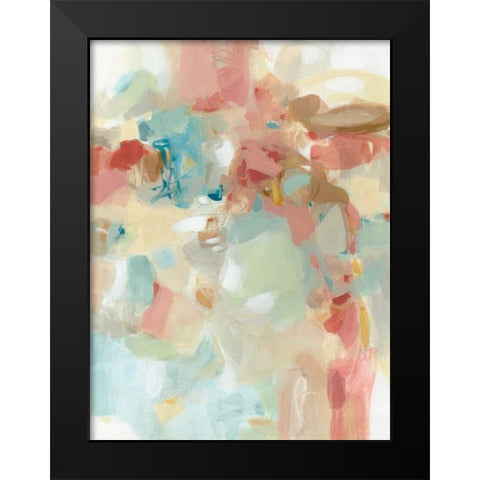 Rosewood Fences Black Modern Wood Framed Art Print by Long, Christina