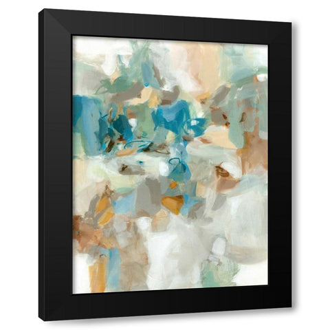 Interior Garden Black Modern Wood Framed Art Print by Long, Christina