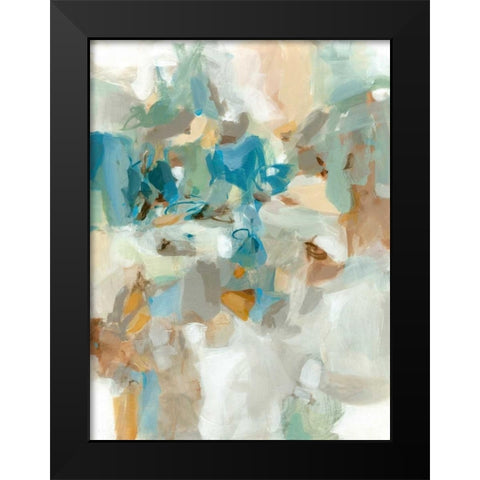 Interior Garden Black Modern Wood Framed Art Print by Long, Christina