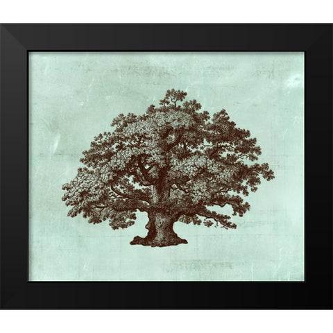 Spa Tree III Black Modern Wood Framed Art Print by Vision Studio