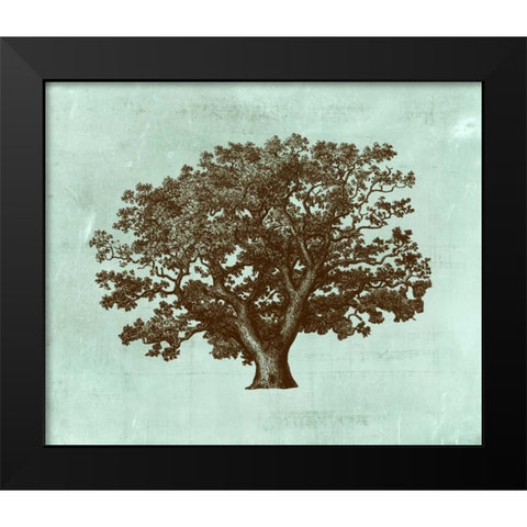 Spa Tree IV Black Modern Wood Framed Art Print by Vision Studio