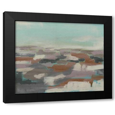 Sky Field I Black Modern Wood Framed Art Print with Double Matting by Goldberger, Jennifer