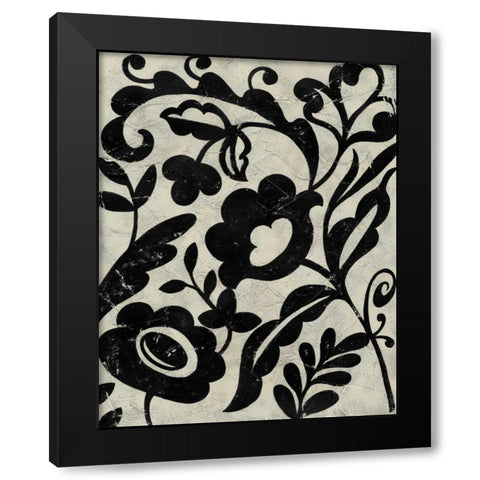 Maymont I Black Modern Wood Framed Art Print by Zarris, Chariklia