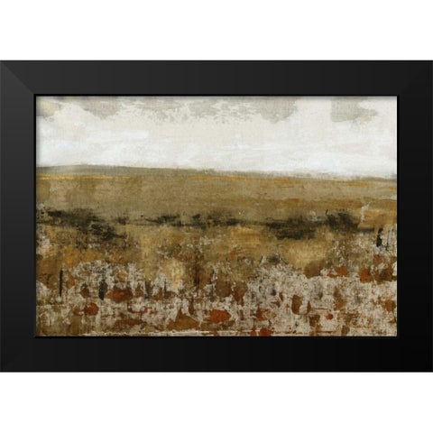 Afternoon Glow II Black Modern Wood Framed Art Print by OToole, Tim