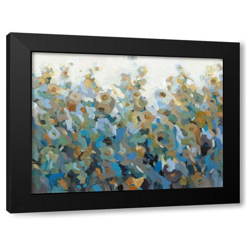 Anew I Black Modern Wood Framed Art Print with Double Matting by OToole, Tim