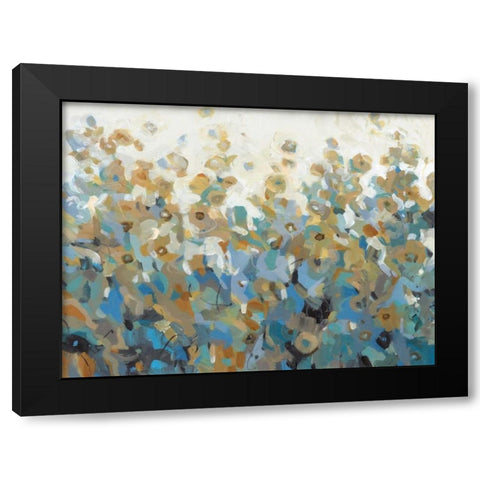 Anew II Black Modern Wood Framed Art Print with Double Matting by OToole, Tim