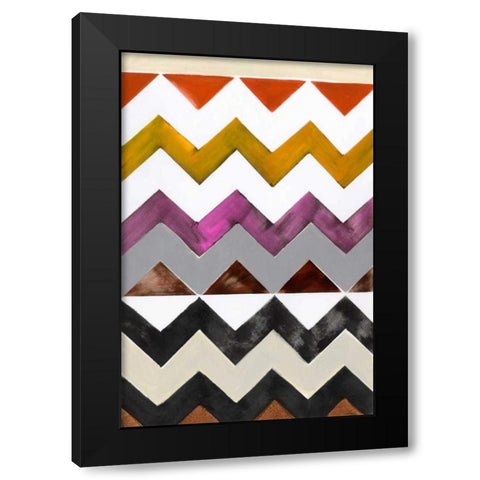 Santa Fe I Black Modern Wood Framed Art Print with Double Matting by Fuchs, Jodi