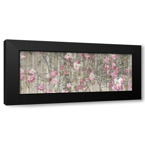 Dogwood Dance I Black Modern Wood Framed Art Print by Goldberger, Jennifer