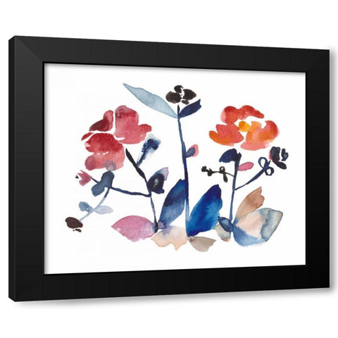 Nouveau Boheme I Black Modern Wood Framed Art Print with Double Matting by Mosley, Kiana
