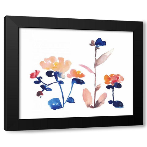 Nouveau Boheme II Black Modern Wood Framed Art Print by Mosley, Kiana
