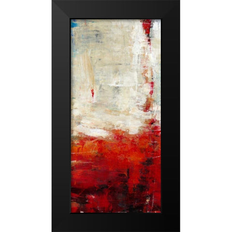 Fahrenheit I Black Modern Wood Framed Art Print by OToole, Tim