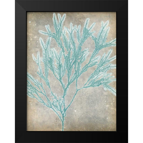 Spa Seaweed I Black Modern Wood Framed Art Print by Goldberger, Jennifer