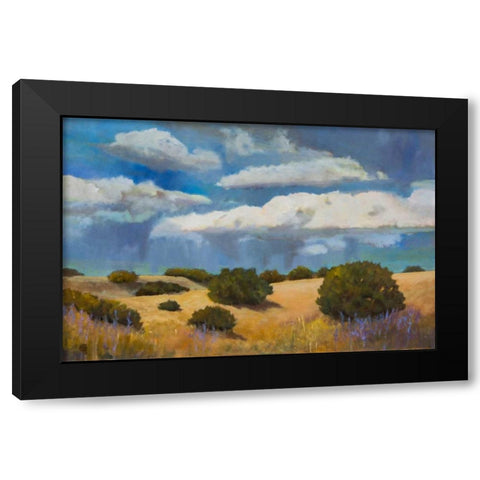 Brewing Storm Black Modern Wood Framed Art Print by DAgostino, Judith