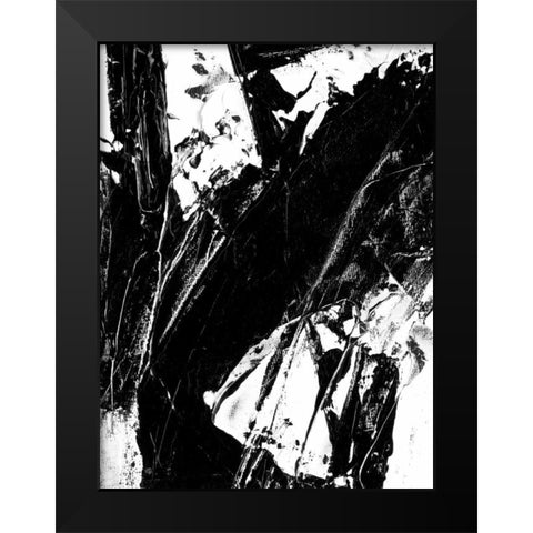 Sporadic I Black Modern Wood Framed Art Print by Harper, Ethan
