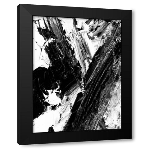 Sporadic II Black Modern Wood Framed Art Print by Harper, Ethan