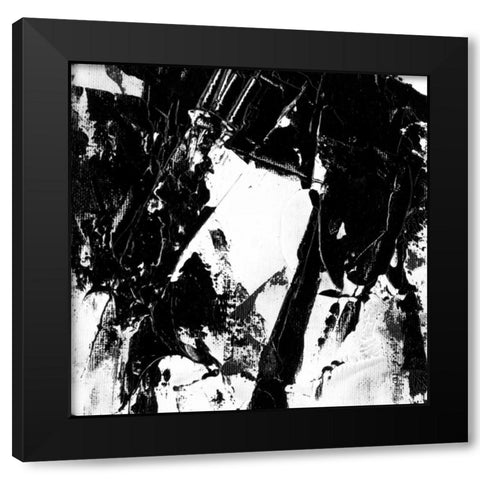 Sporadic IV Black Modern Wood Framed Art Print by Harper, Ethan