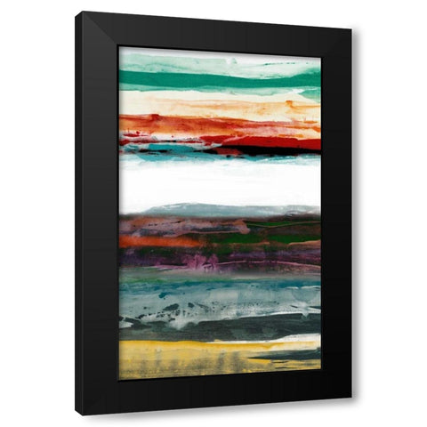 Primary Decision II Black Modern Wood Framed Art Print with Double Matting by Jasper, Sisa