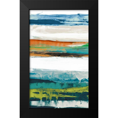 Primary Decision IV Black Modern Wood Framed Art Print by Jasper, Sisa