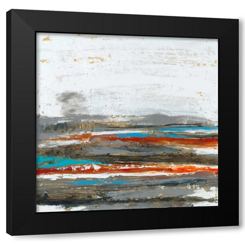 Postpone Black Modern Wood Framed Art Print with Double Matting by Jasper, Sisa