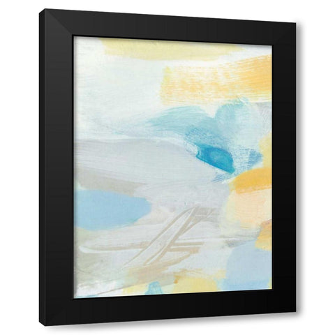 Glimpse Black Modern Wood Framed Art Print by Long, Christina
