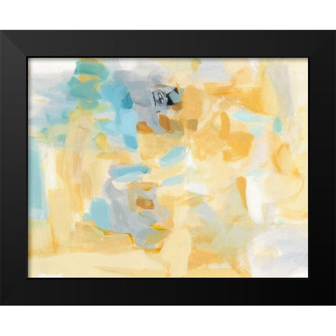 Sunshine Dreams Black Modern Wood Framed Art Print by Long, Christina