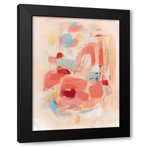 French Bread Black Modern Wood Framed Art Print by Long, Christina