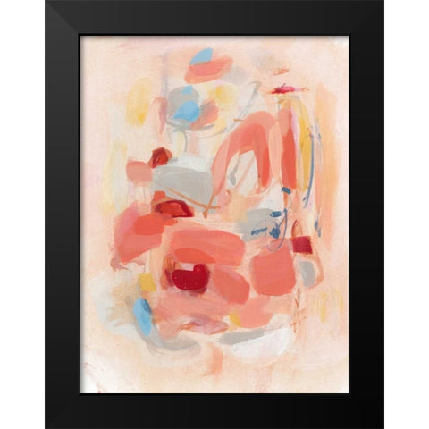 French Bread Black Modern Wood Framed Art Print by Long, Christina