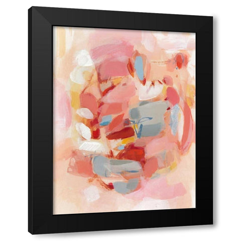 Candle Light Black Modern Wood Framed Art Print by Long, Christina