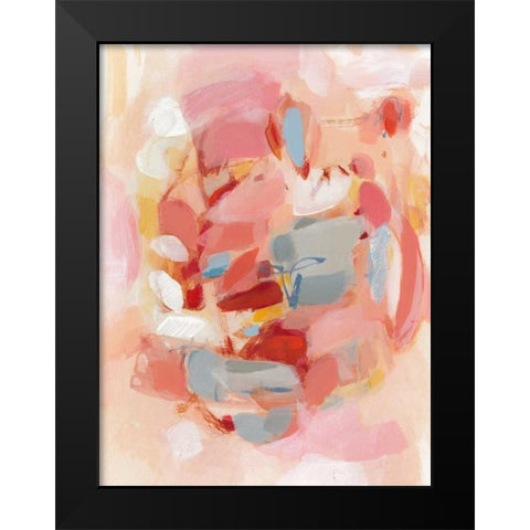 Candle Light Black Modern Wood Framed Art Print by Long, Christina