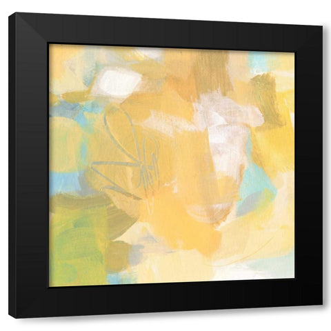 July Calling Black Modern Wood Framed Art Print by Long, Christina