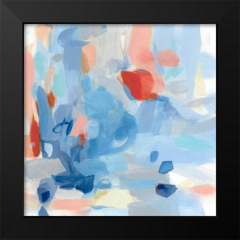 Tuesday Black Modern Wood Framed Art Print by Long, Christina